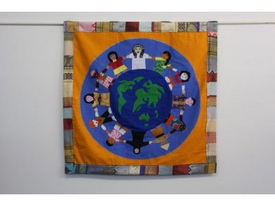 Harmony World Wall Hanging 137cms by 137cms